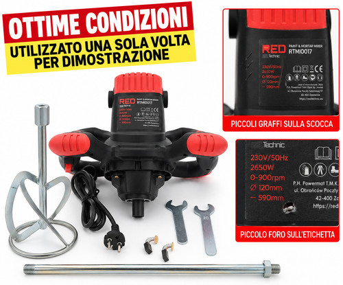 Trapano miscelatore - trapano,